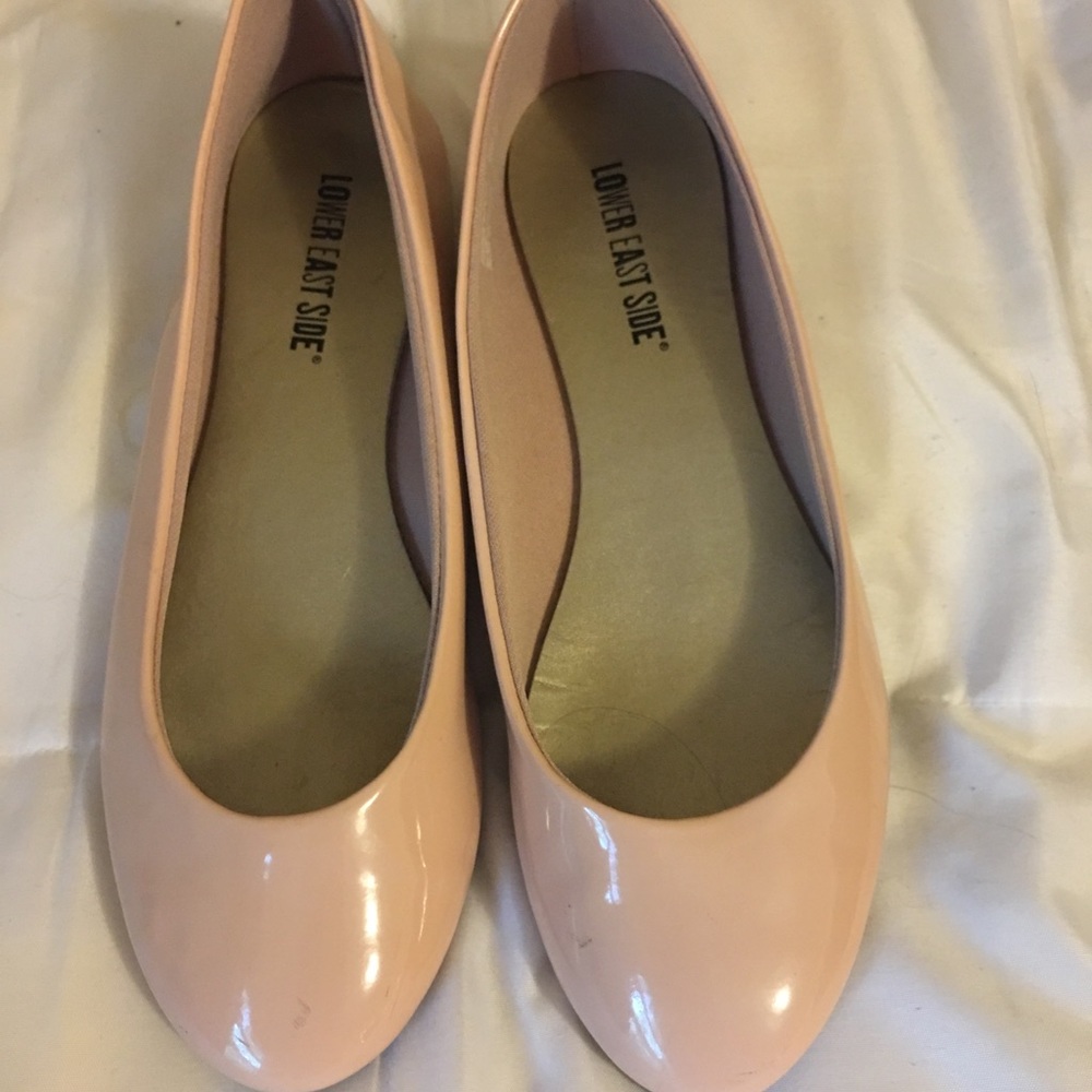 3/$15 Lower East Side pink ballet flats